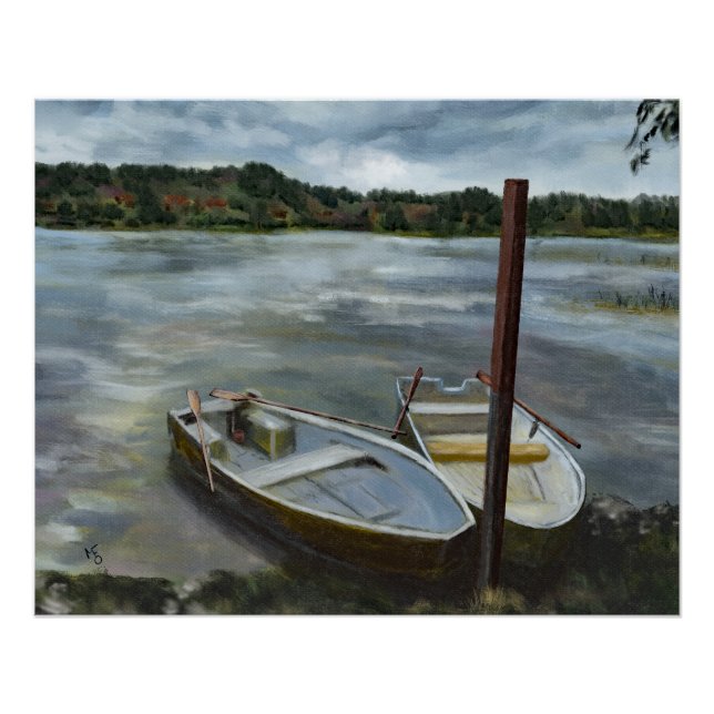 Pôster Lakeside Norueguês (Frente)