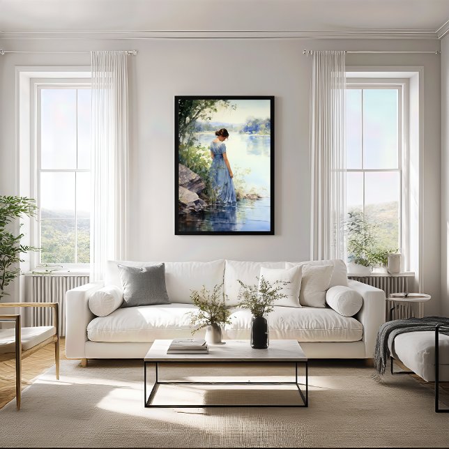 Poster Lakeside Solitude (Criador carregado)