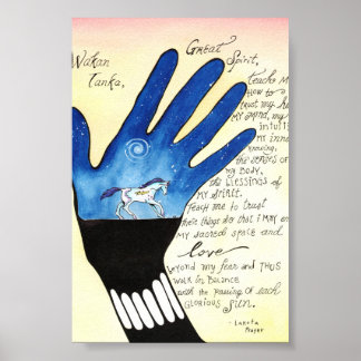 Pôster Lakota Prayer