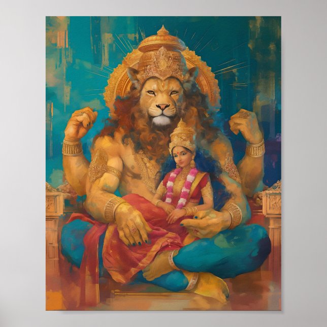 Poster Lakshmi Narasimha Swamy (Frente)