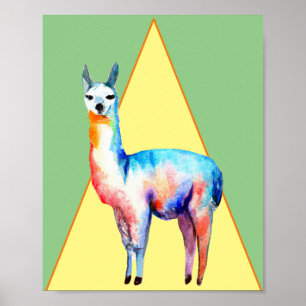 Poster Lama lacalítico em destaque