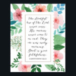 Poster Lamentações 3:22-23<br><div class="desc">O Amo Constante do Senhor Nunca Cai. Seus Compaixões Nunca Chegam E Terminam. São Novos Todas As Manhãs,  O Excelente É A Sua Fiabilidade. - Lamentações 3:22-23</div>