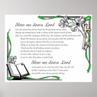 Pôster lamente-me Senhor