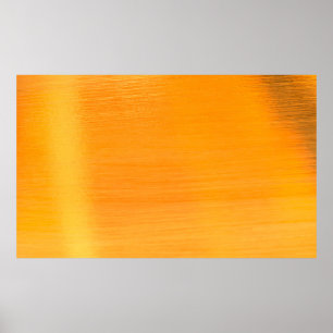 Poster Lâmina de bronze de aço Dourado, abstrata, envelhe