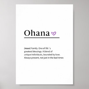 Poster Lamina Ohana