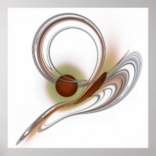 Poster 'Lâmpada Abstrato 104'