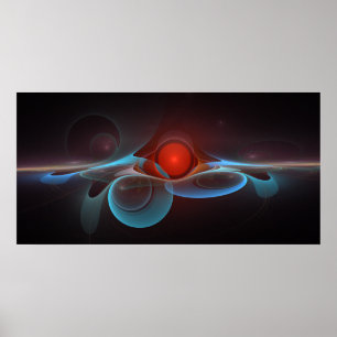 Poster 'Lâmpada Abstrato 155'