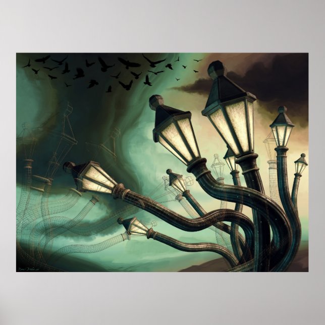 Poster Lâmpadas de corrente de bebado 2 (Frente)