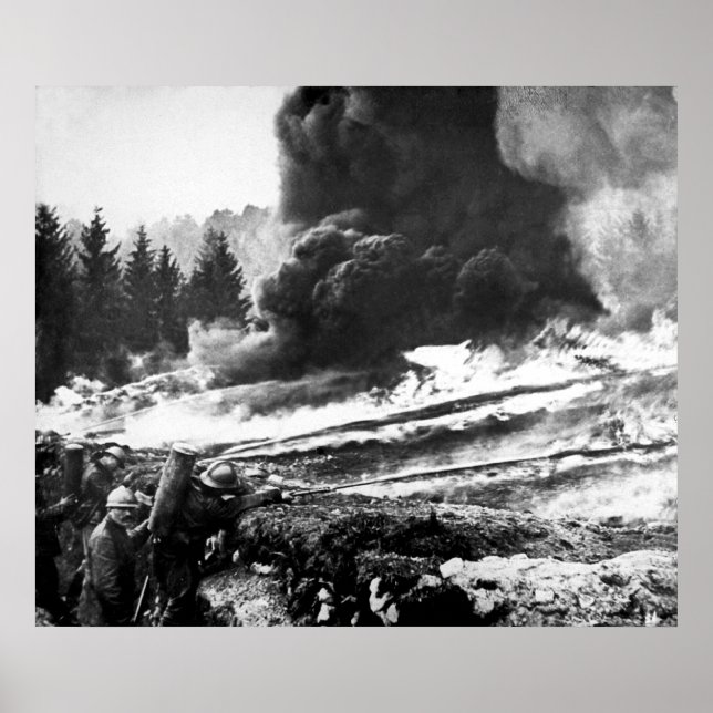 Pôster Lança-chamas (Frente)