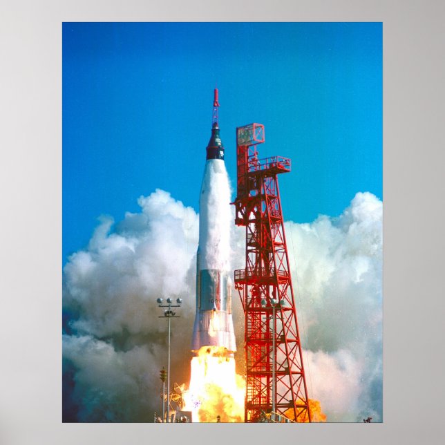 Pôster Lançamento da Amizade 7 (Frente)