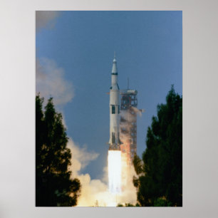 Poster Lançamento da Apollo 16