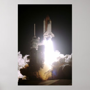 Pôster Lançamento da Atlântida espacial (STS-76)