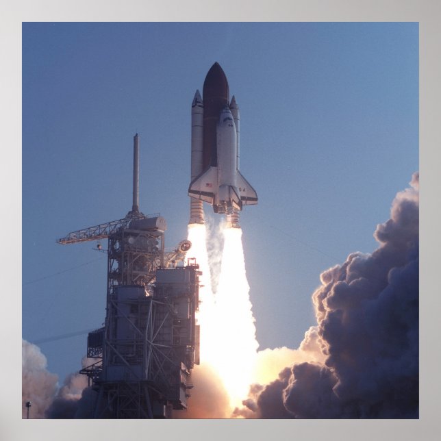 Poster Lançamento da Colúmbia Espacial (STS-28) (Frente)