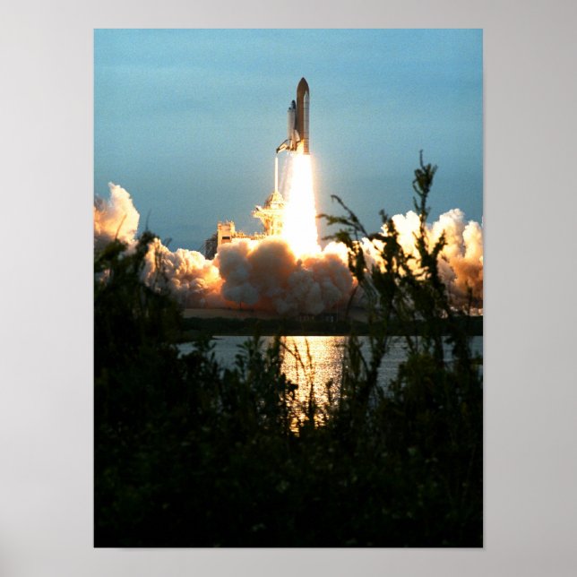 Poster Lançamento da Colúmbia Espacial (STS-87) (Frente)