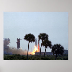 Poster Lançamento da fé 7 (atlas 9 de Mercury)