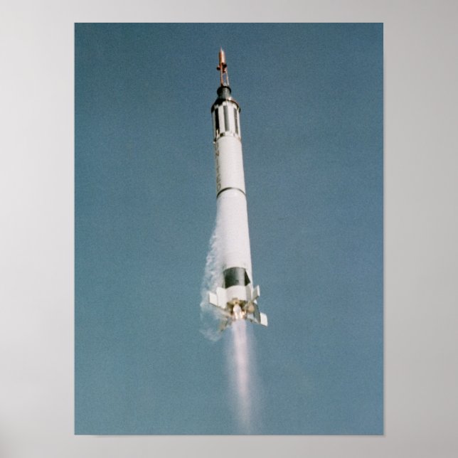 Poster Lançamento da Liberdade 7 (Mercury Redstone 3) (Frente)