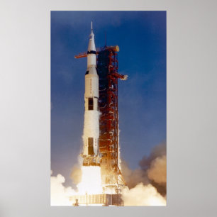 Poster Lançamento de Apollo 11