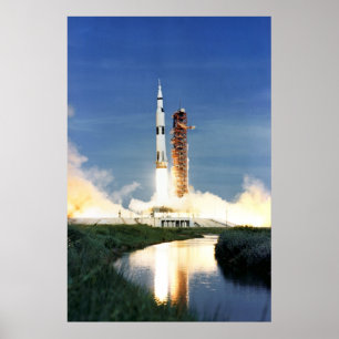 Pôster Lançamento de Apollo 15