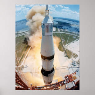 Pôster Lançamento de Apollo 16