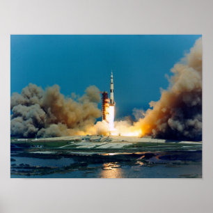 Pôster Lançamento de Apollo 16