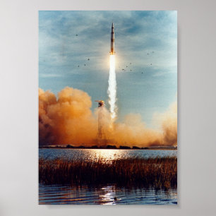 Poster Lançamento de Apollo 8