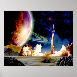 Poster Lançamento de Rocket