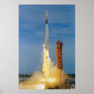 Pôster Lançamento de Veículo Alvo Agena para Gemini 11