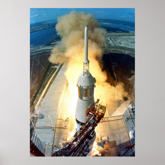 Poster Lançamento do Apollo 11