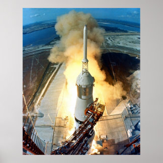 Poster Lançamento do Apollo 11
