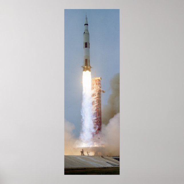 Pôster Lançamento do Apollo 13 (Frente)