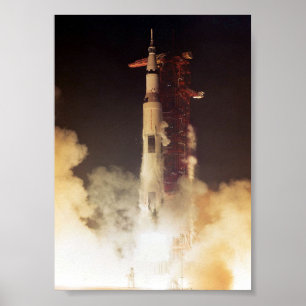 Poster Lançamento do Apollo 17