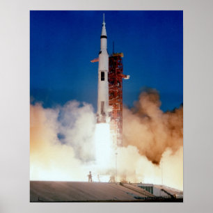 Pôster Lançamento do Apollo 8