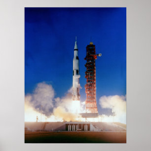 Poster Lançamento do Apollo 8