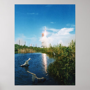 Pôster Lançamento do Apollo (Projeto de Teste Apollo-Soyu