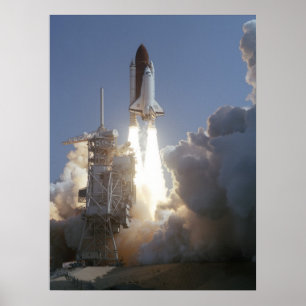 Poster Lançamento do esforço do vaivém espacial (STS-4
