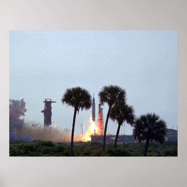 Poster Lançamento do Faith 7 (Mercury Atlas 9) (Frente)