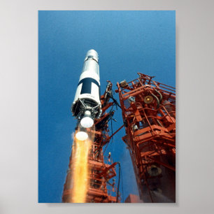 Poster Lançamento do Gemini 9A