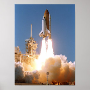 Pôster Lançamento do Shuttle Atlantis (STS-112)