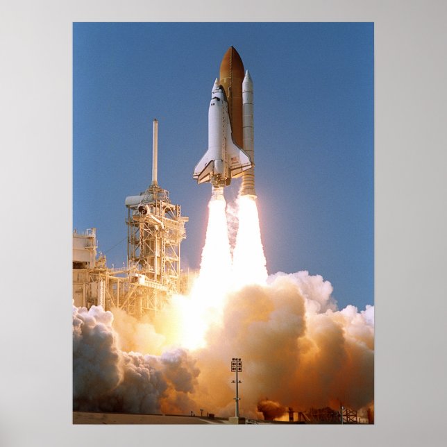 Pôster Lançamento do Shuttle Atlantis (STS-112) (Frente)