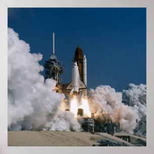 Poster Lançamento do Shuttle Atlantis (STS-46)