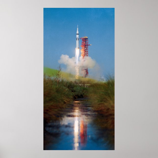 Pôster Lançamento do Skylab 4 (Frente)