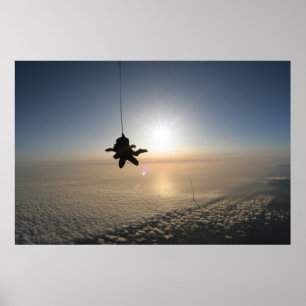 Poster Lançamento do vaivém espacial - a opinião do