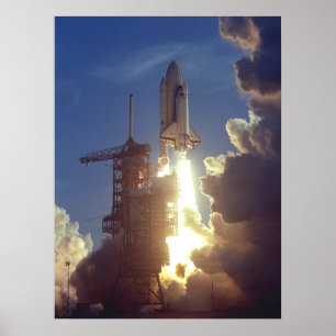 Poster Lançamento do vaivém espacial Colômbia (STS-1)