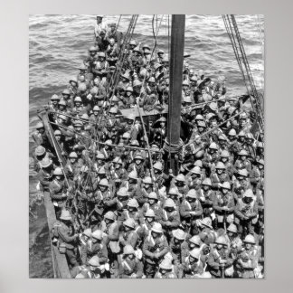 Pôster Lancashire Fusiliers em Gallipoli