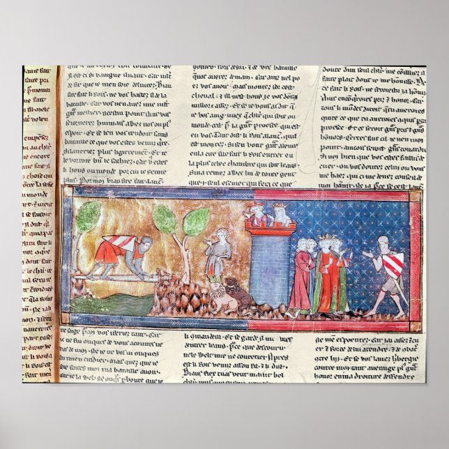 Pôster Lancelot prova seu amor (Frente)