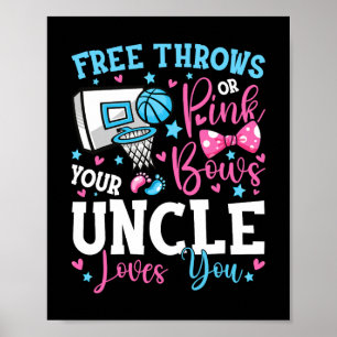 Poster Lances Livres ou Laços Rosa Tio Ama Você Lindo Gen