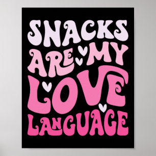 Poster Lanches São Minha Linguagem do Amor Dia dos Namora