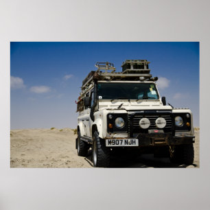 Poster Land rover