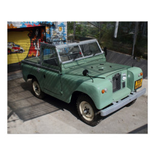 Pôster Land Rover Série II SWB