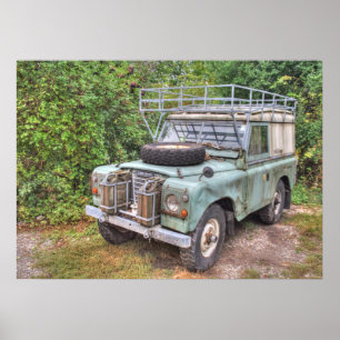 Poster Land Rover Série III 109